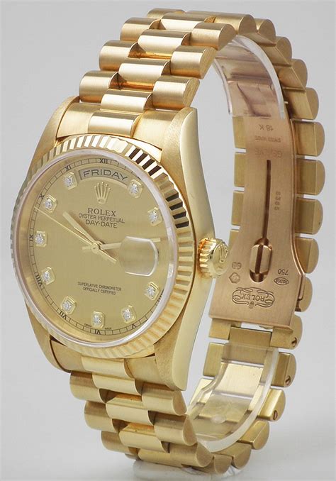 rolex 18k gold oyster perpetual day-date|Rolex 8385 Oyster Perpetual 18k.